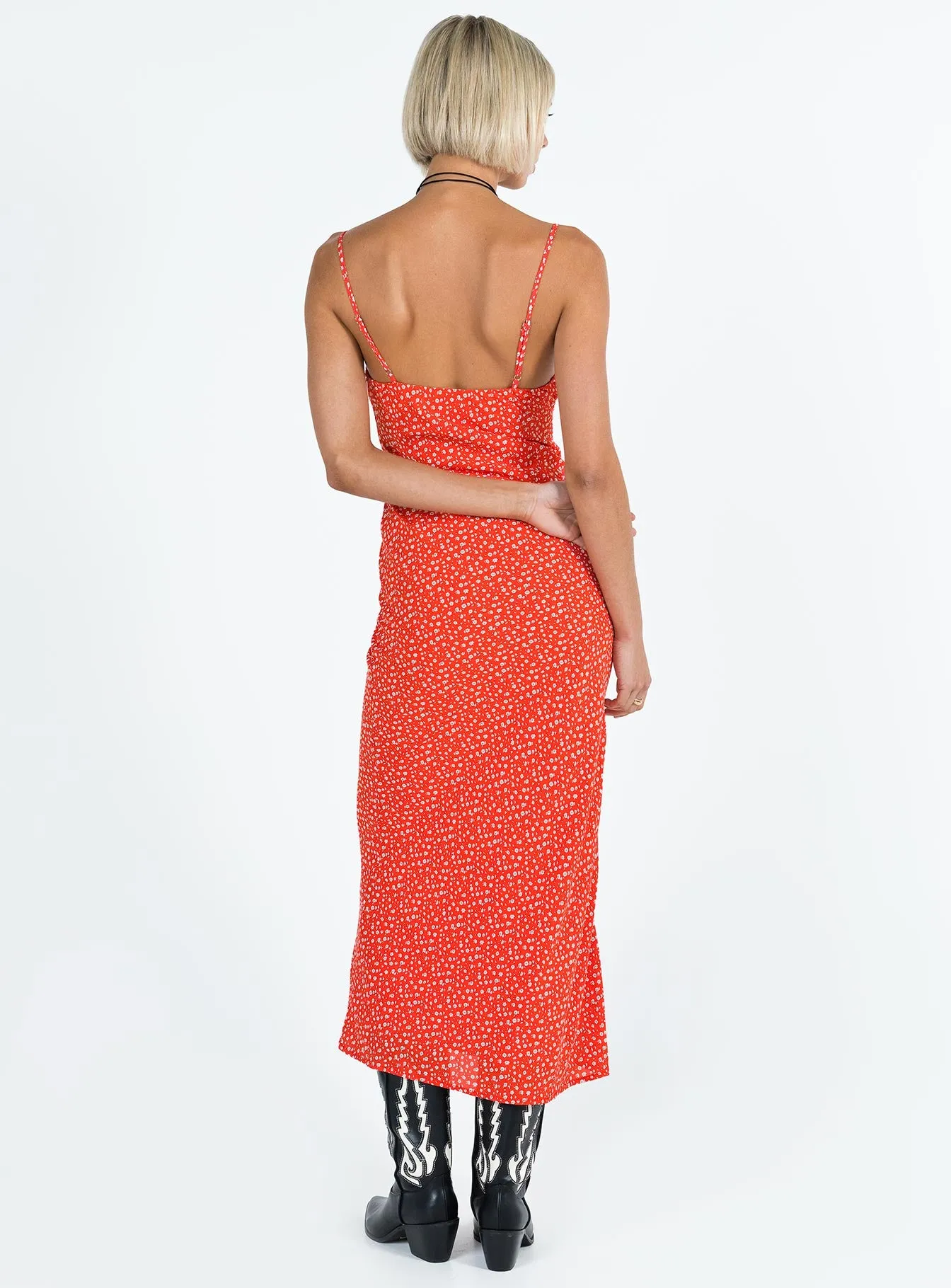 Alonso Maxi Dress Red