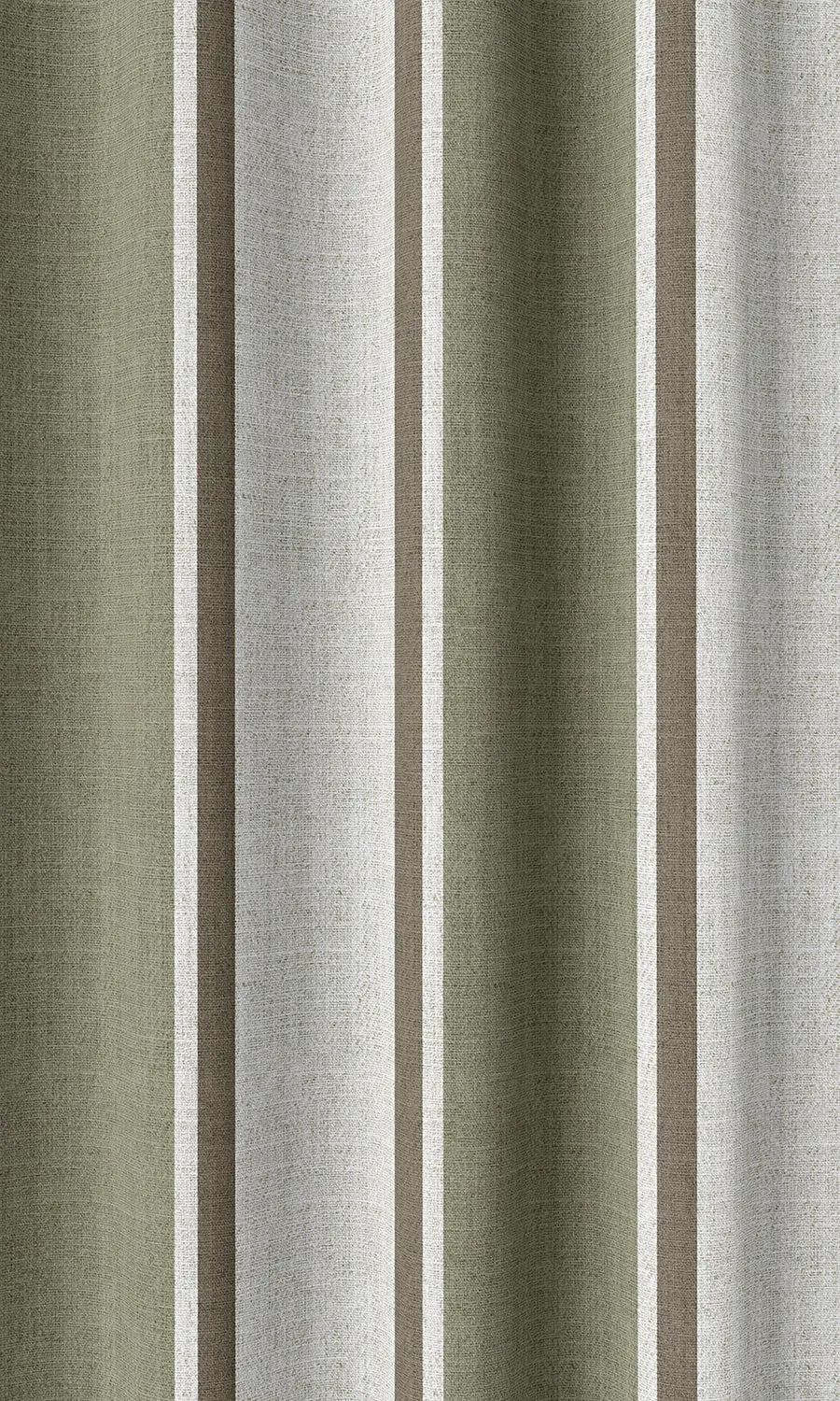 'Bamboo' Modern Striped Print Shades (Green/ Brown)