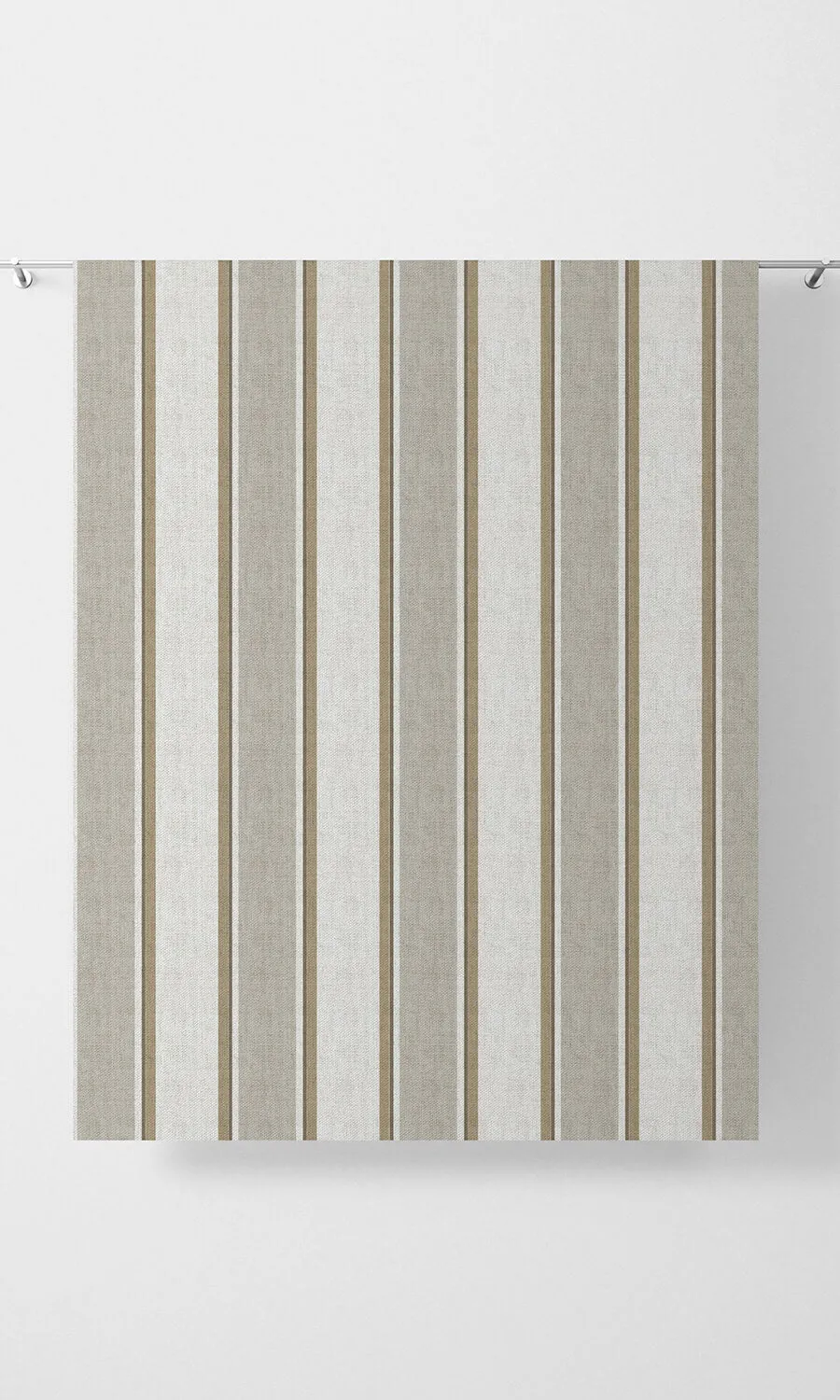 'Blissful Space' Modern Striped Blinds (White/ Brown/ Beige)