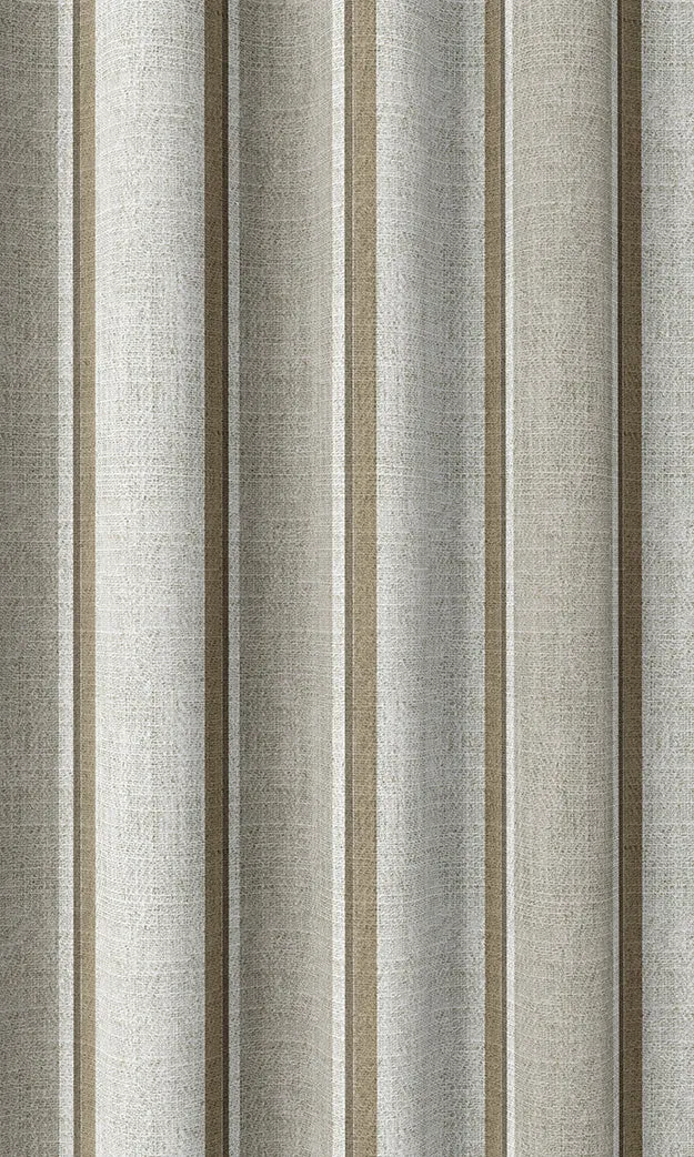 'Blissful Space' Modern Striped Blinds (White/ Brown/ Beige)