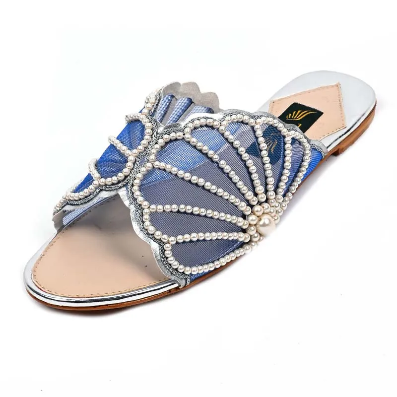 Blue Fancy Slipper