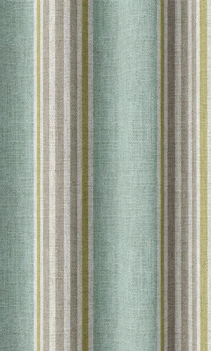 'Country Club' Striped Print Shades (Turquoise Blue/ Green)