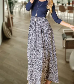 Ditsy Floral Maxi Dress