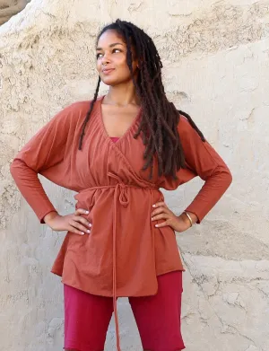 Drawstring Wrap Migration Tunic