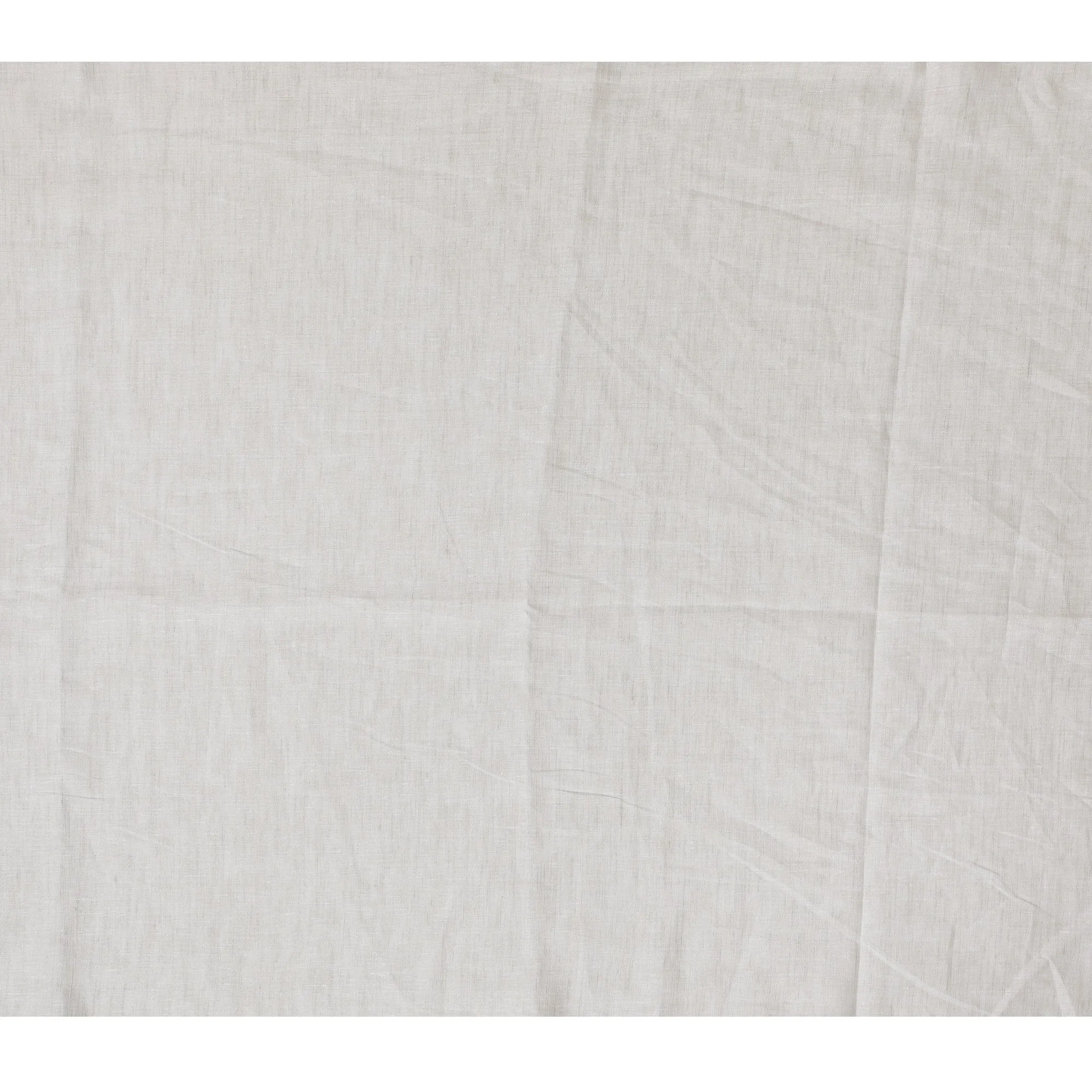 Elegant Ivory Pure Linen Fabric - 60 Lea, 140 cm Wide-D19400