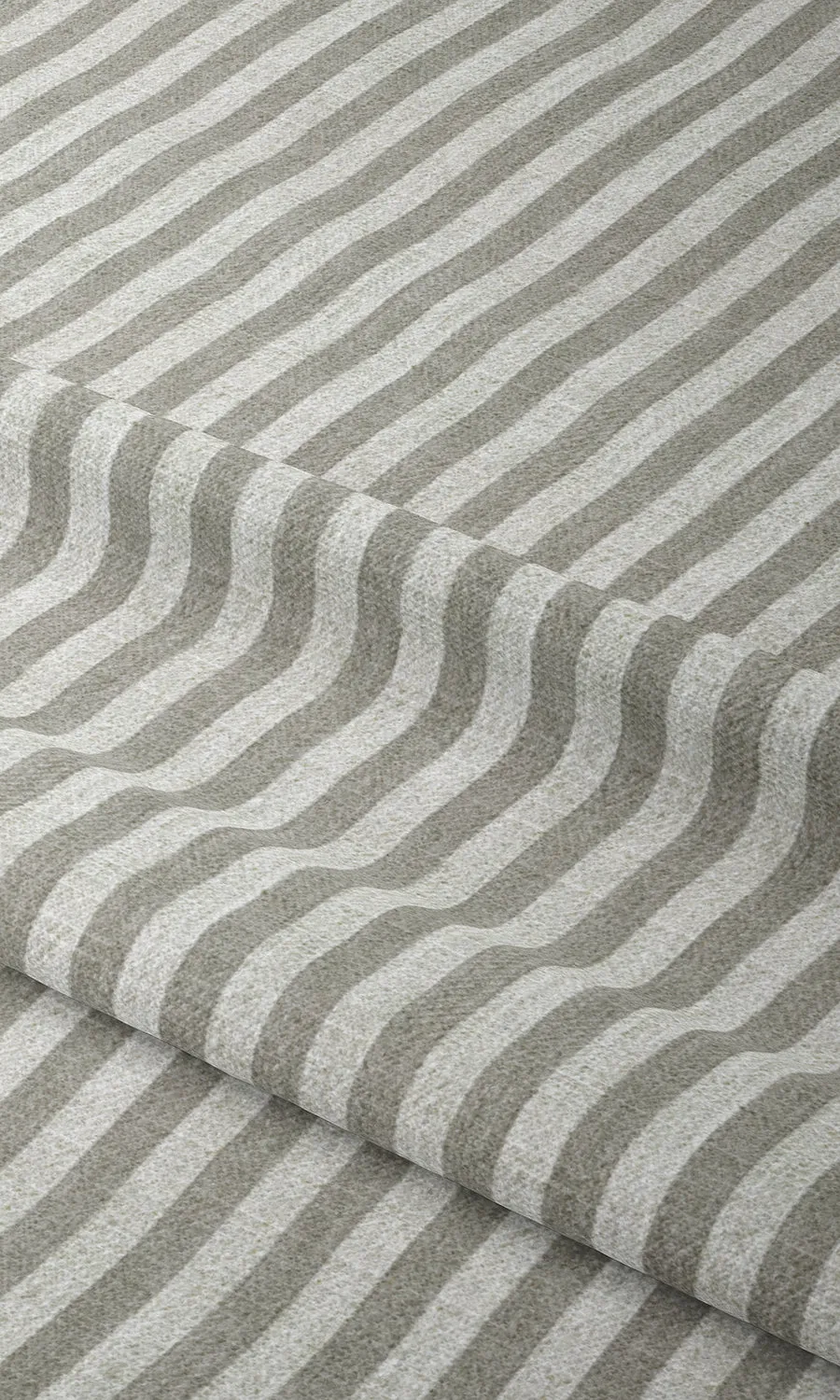 'Glane' Modern Striped Custom Roman Blinds (Grey/ White)