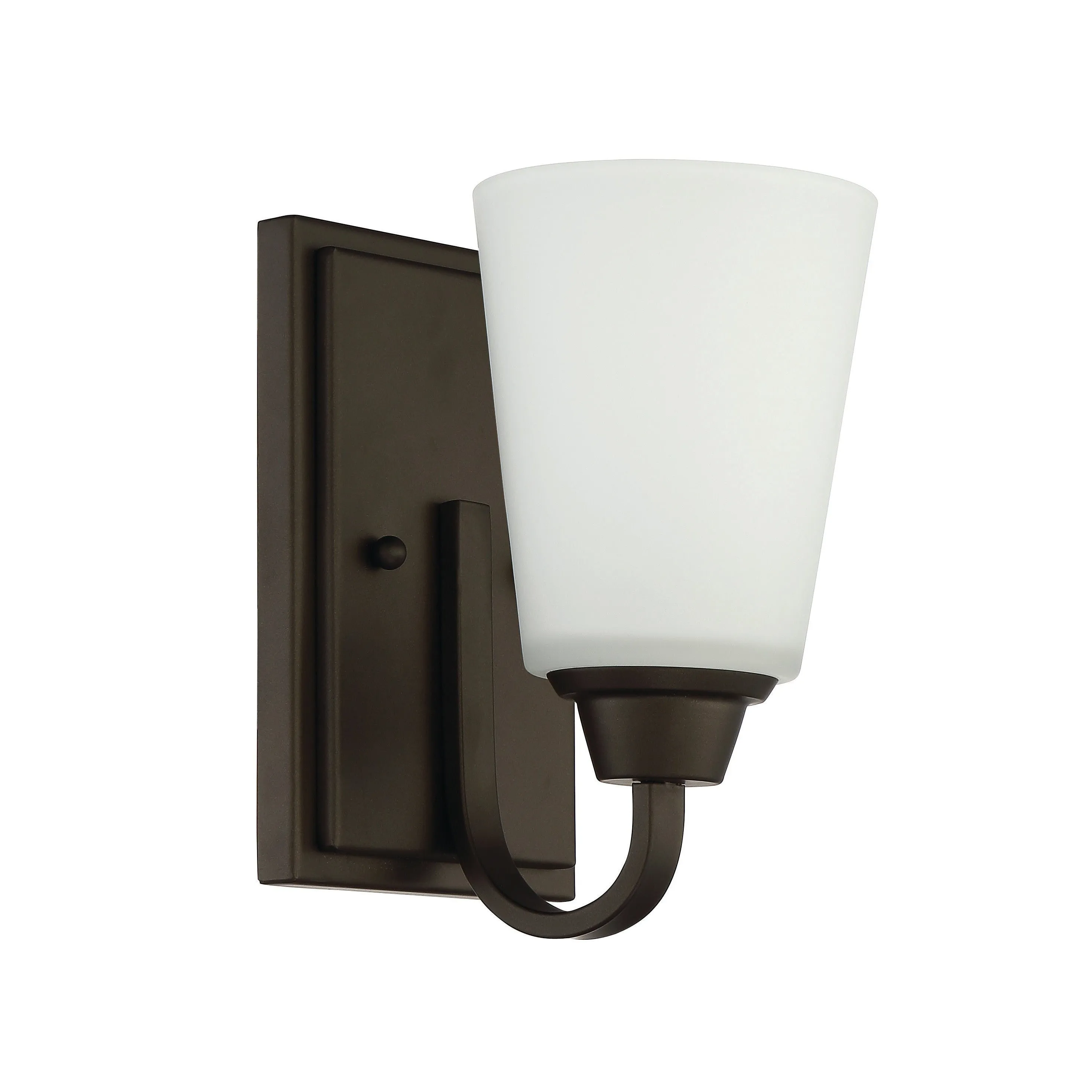 Grace 1 Light Wall Sconce in Espresso