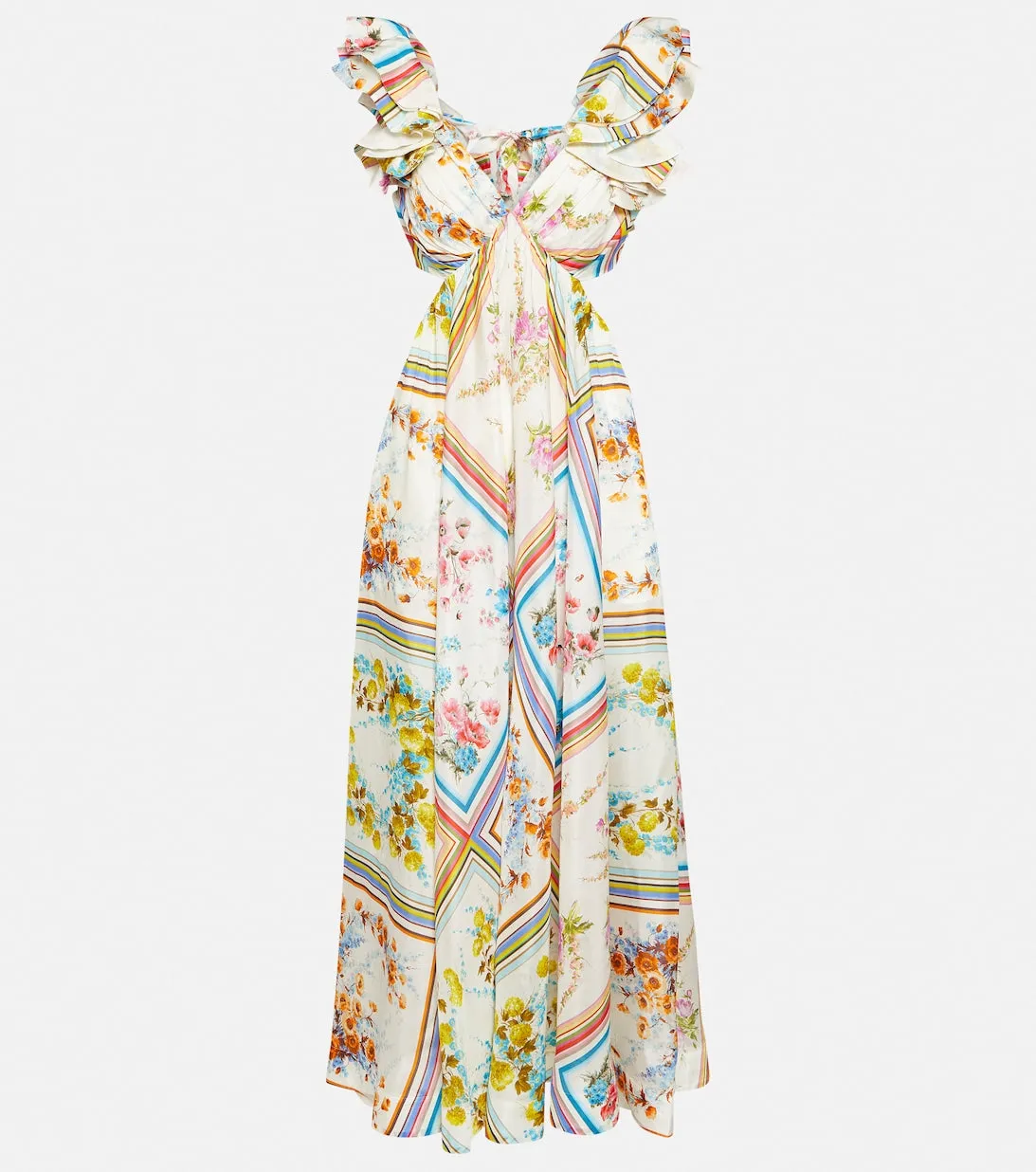 Halcyon Floral Maxi Dress ZIMMERMANN Multicolor