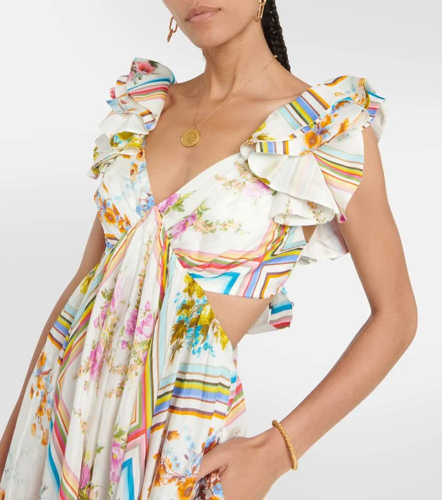 Halcyon Floral Maxi Dress ZIMMERMANN Multicolor