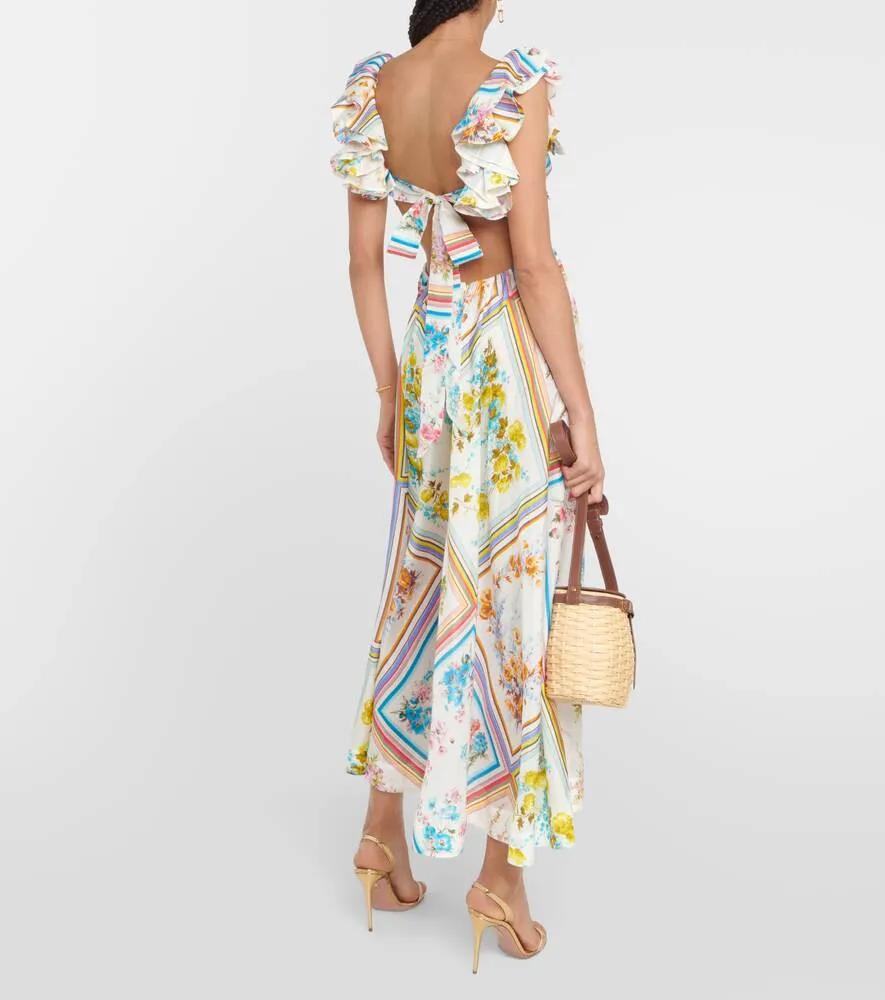 Halcyon Floral Maxi Dress ZIMMERMANN Multicolor