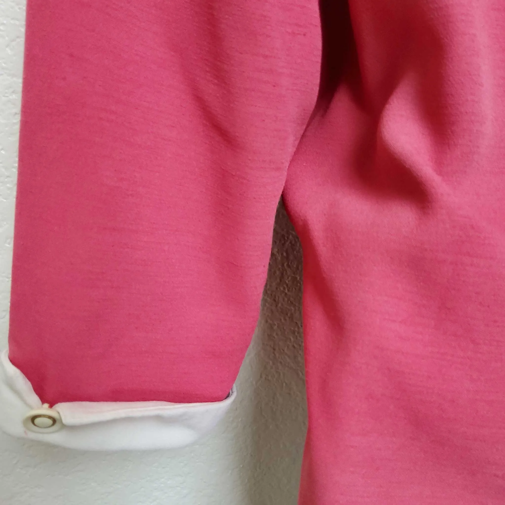 Henry Lee Pink Blazer with White Collar, Women's Size 10