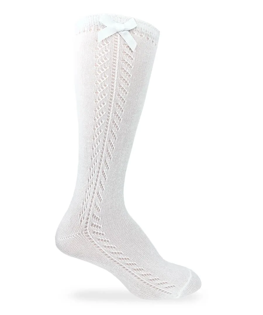 Jefferies Socks Pointelle Knee High Socks - 1 Pair