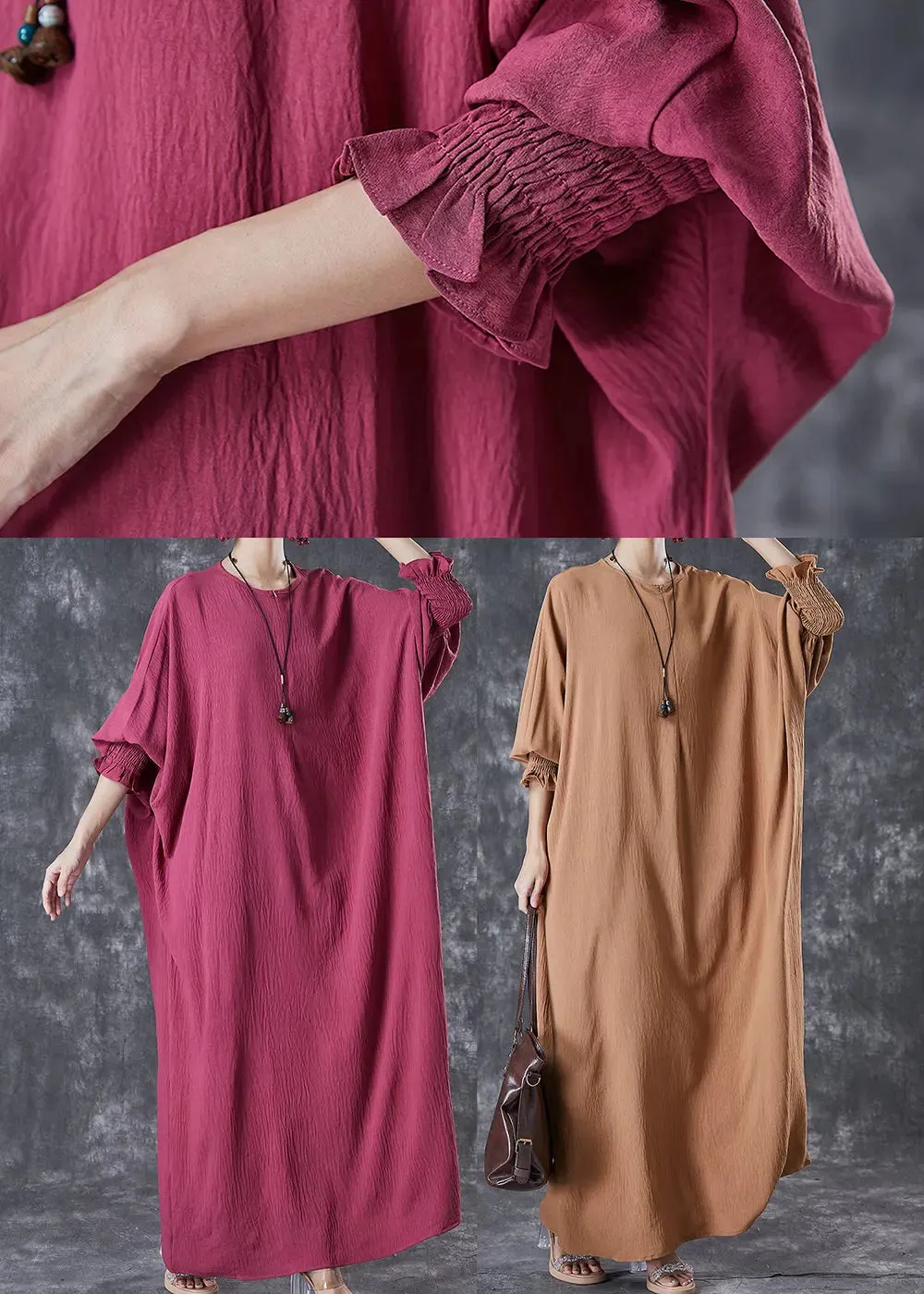 Lengthen Cotton Robe Dresses