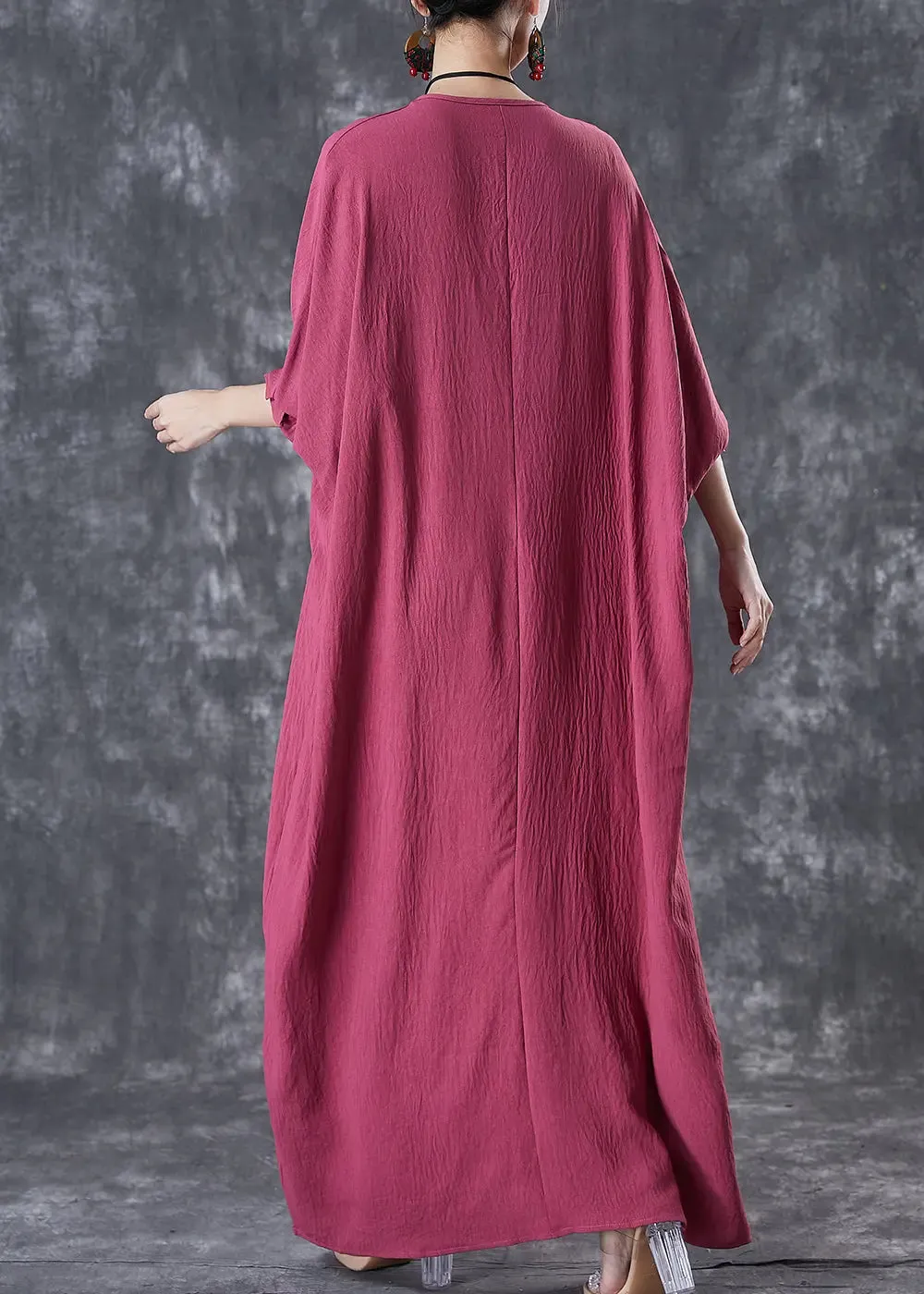 Lengthen Cotton Robe Dresses