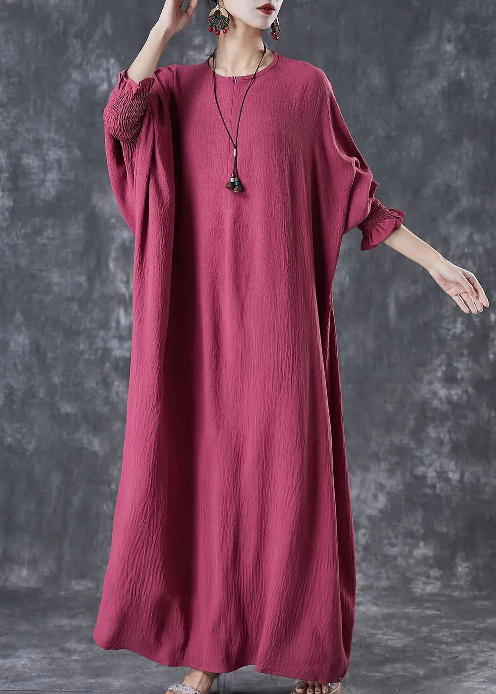 Lengthen Cotton Robe Dresses