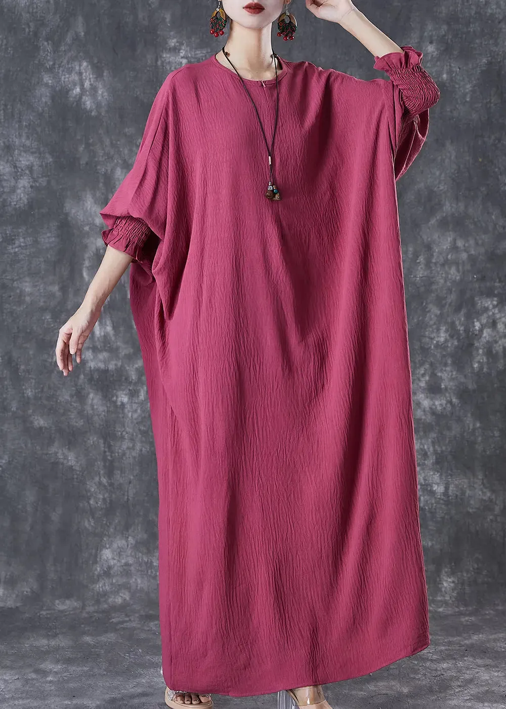 Lengthen Cotton Robe Dresses