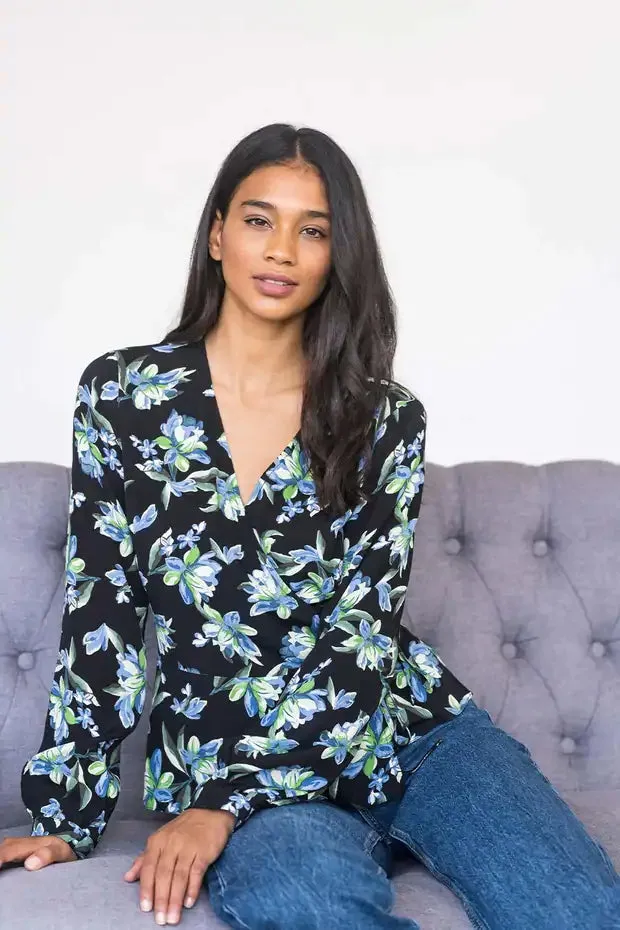 Lina Marie Floral Boho Top