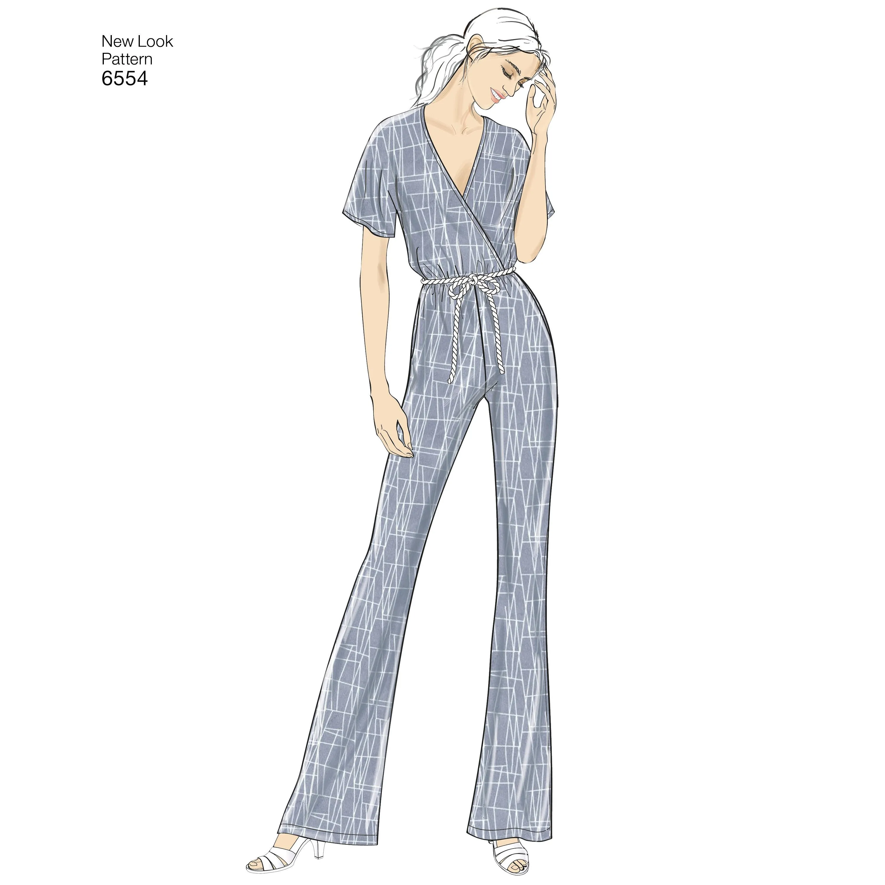 NL6554 Knit Jumpsuit and Dresses Pattern