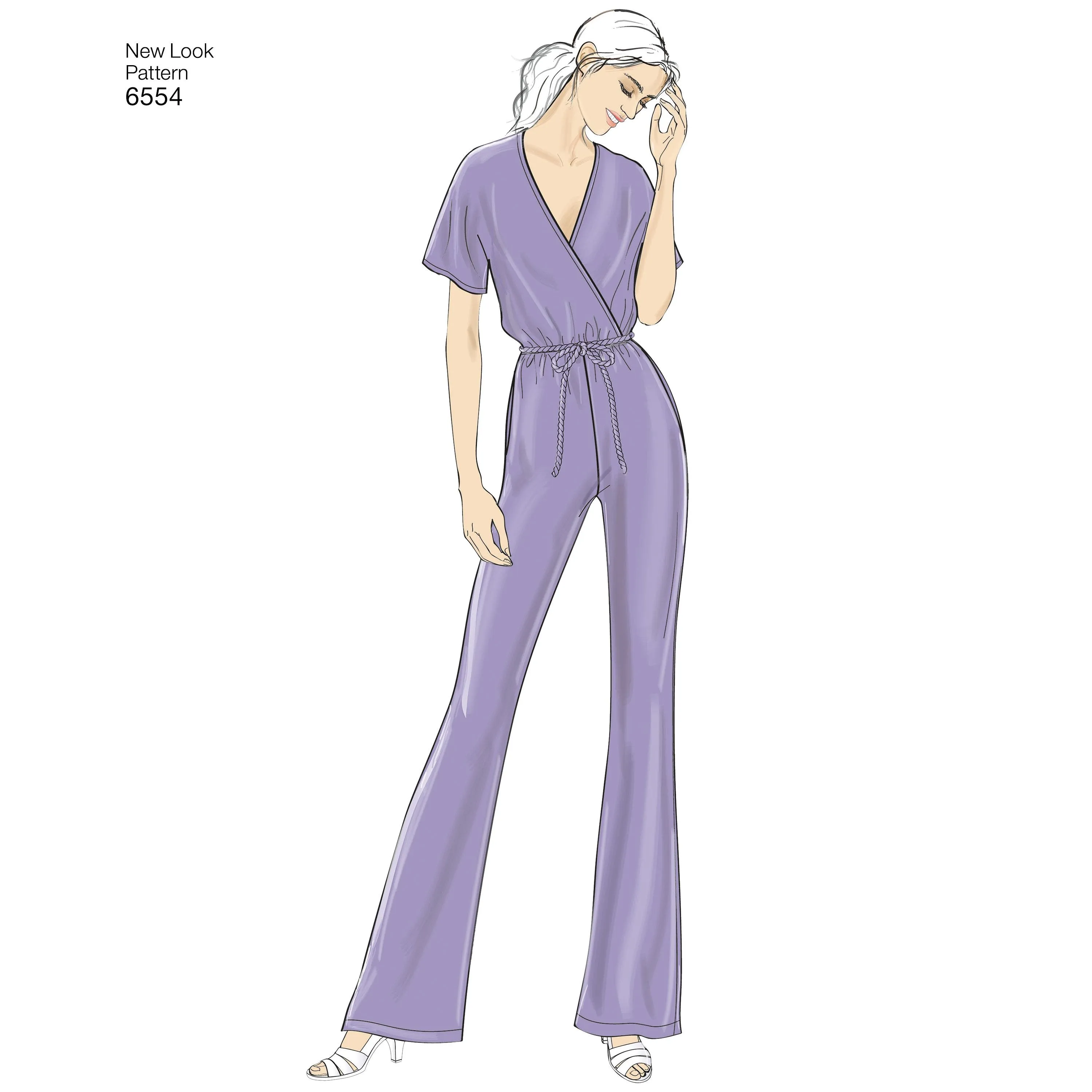 NL6554 Knit Jumpsuit and Dresses Pattern