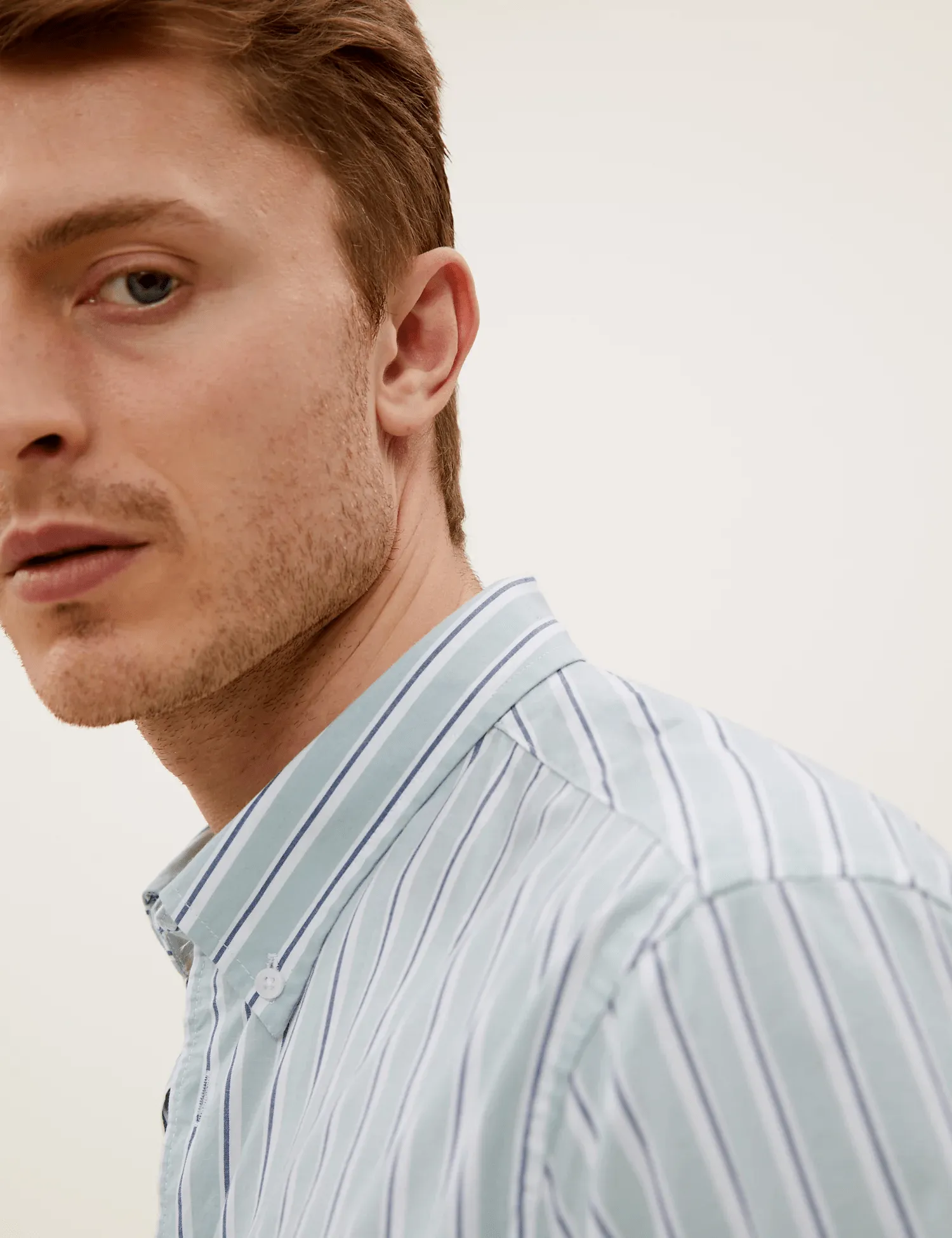 Pure Cotton Striped Shirt