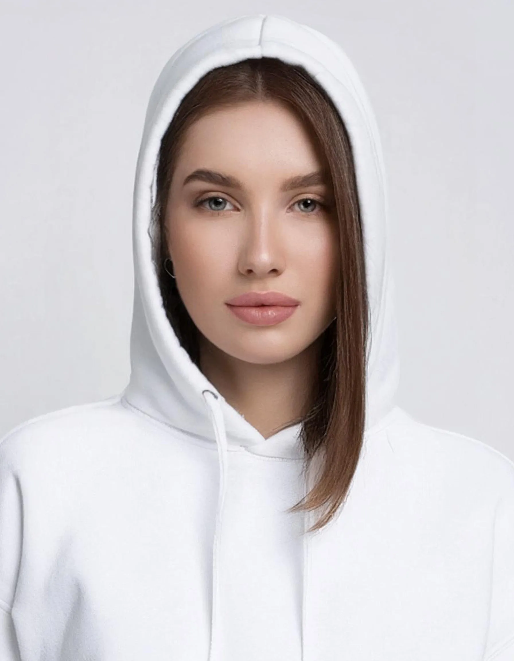 Pure Ivory White Hoodie