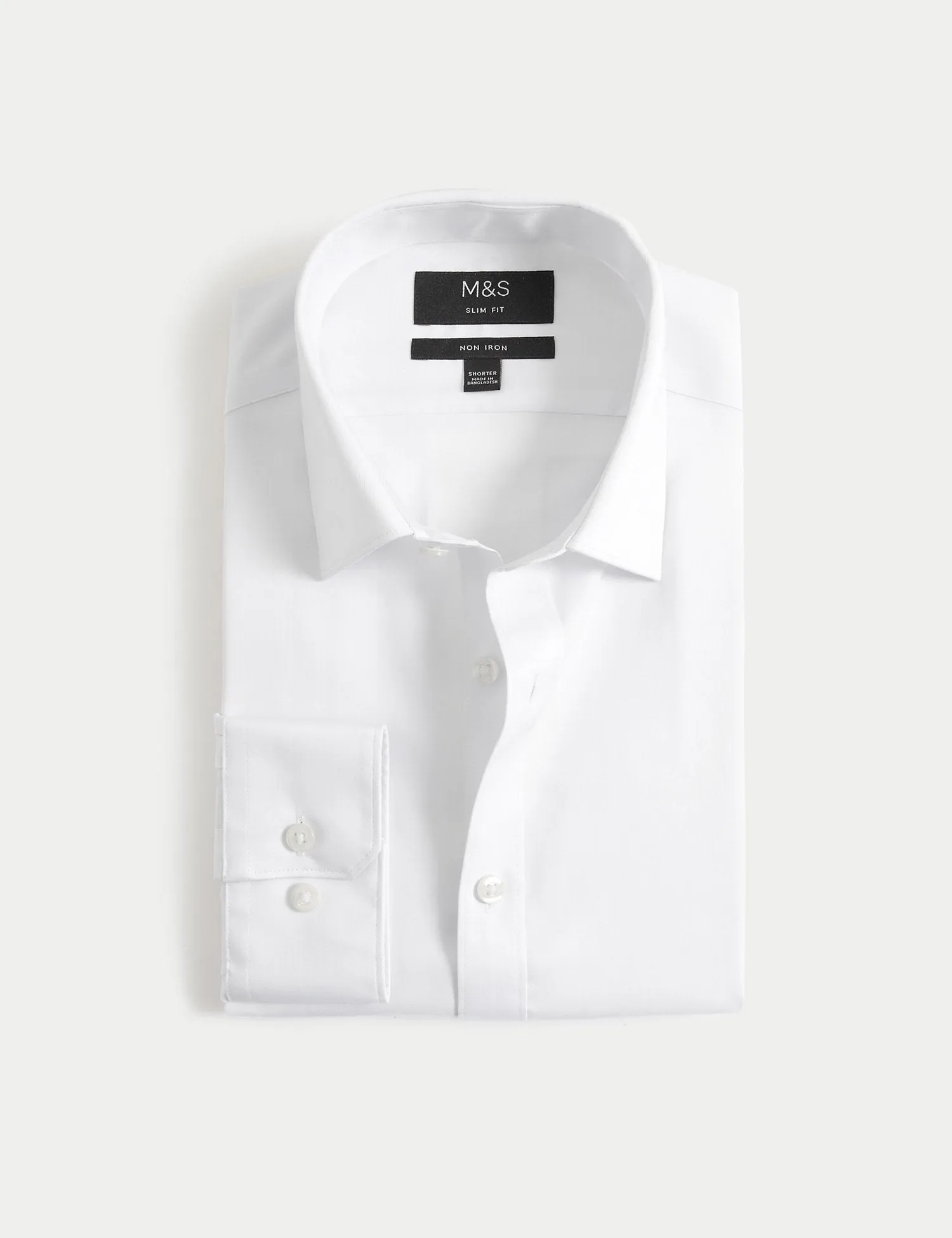 Slim Fit Non Iron Pure Cotton Shirt